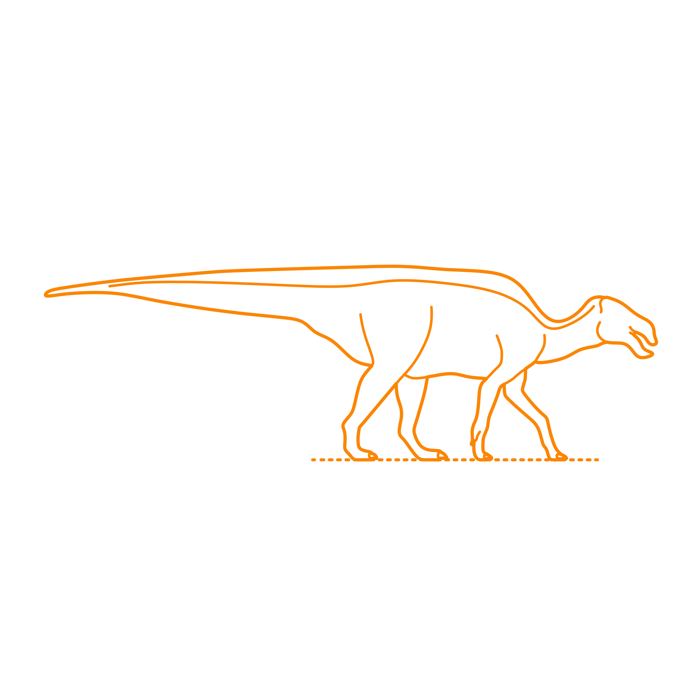 Animals Dinosaurs Maiasaura Sketch Drawing Svg Free Vectors
